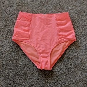 High waisted bikini bottoms NWOT